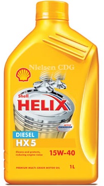 Масло моторное SHELL Helix Diesel HX5 15W-40 1л